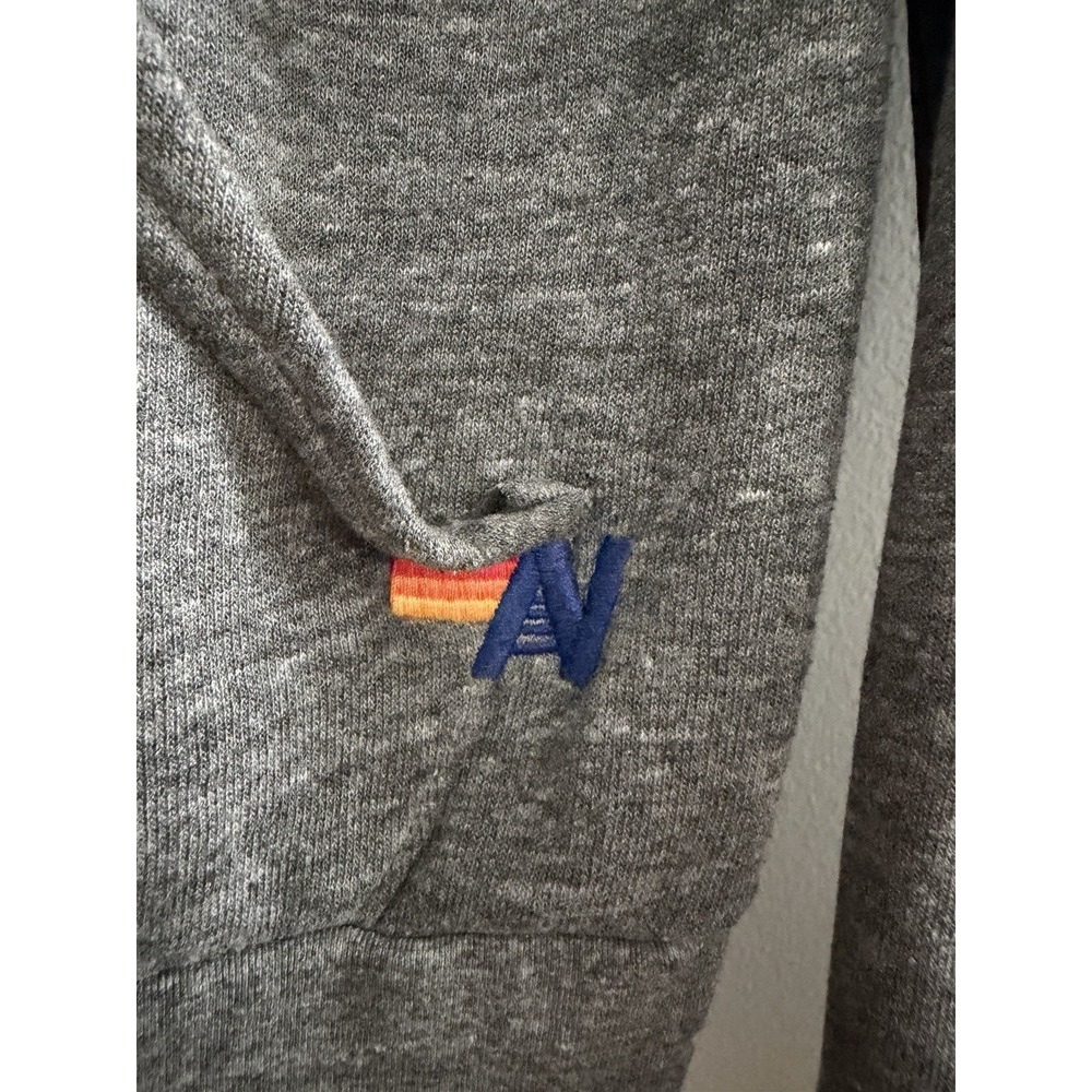 Aviator Nation California is For Lovers Zip Up Hoodie Gray Size Medium - Picture 9 of 13